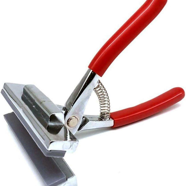Canvas clamp - Canvas clamp - Canvas clamp - 12 cm wide jaws - Metal canvas clamp - Clamp for stretching oil paintings.