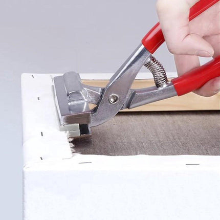 Canvas clamp - Canvas clamp - Canvas clamp - 12 cm wide jaws - Metal canvas clamp - Clamp for stretching oil paintings.