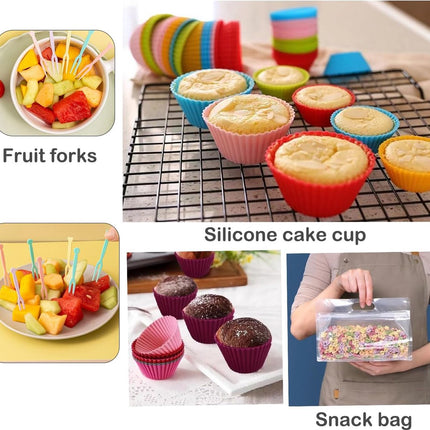 Lunch Box - Bento Box with Cutlery - 3-Layer 2000ml Lunch Box - Insulated Lunch Box for Adults and Children, Picnics, Work, School - Vegetables.