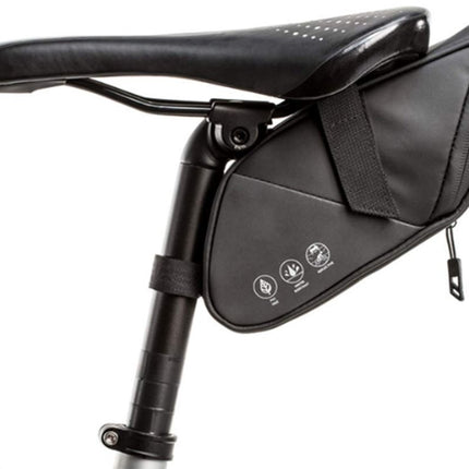 Bicycle saddle bag - Bicycle panniers - Bicycle panniers for e-bikes - Universal bicycle pannier - Road bike - Mountain bike - Bag - Black