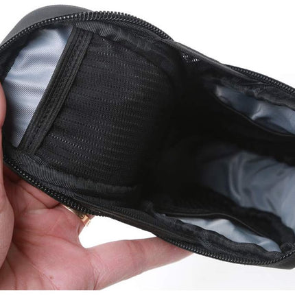 Bicycle saddle bag - Bicycle panniers - Bicycle panniers for e-bikes - Universal bicycle pannier - Road bike - Mountain bike - Bag - Black.