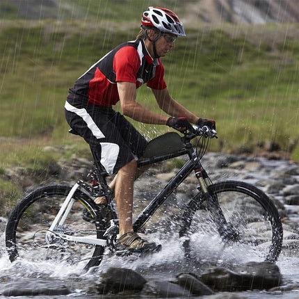 Waterproof bicycle bag for front frame, bicycle bag for top tube, suitable for road bikes, mountain bikes, outdoor cycling, travel and hiking.