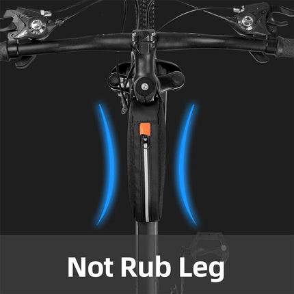 Waterproof bicycle bag for front frame, bicycle bag for top tube, suitable for road bikes, mountain bikes, outdoor cycling, travel and hiking.