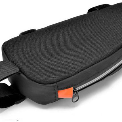 Waterproof bicycle bag for front frame, bicycle bag for top tube, suitable for road bikes, mountain bikes, outdoor cycling, travel and hiking.