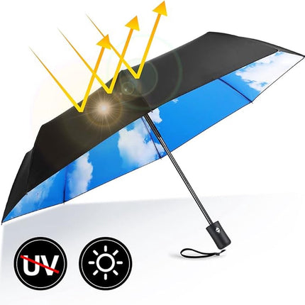Umbrella, stormproof, pocket umbrella, wind and rain resistant umbrella, unisex.