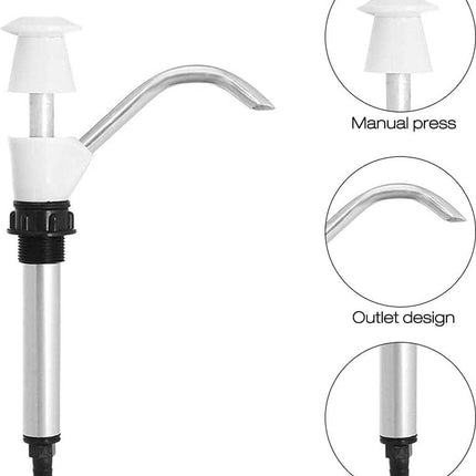 Manual water pump, double-action sink water pump tap, replacement pump tool for camper van, caravan, home, office, travel, camping.