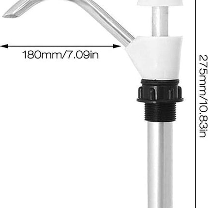 Manual water pump, double-action sink water pump tap, replacement pump tool for camper van, caravan, home, office, travel, camping.