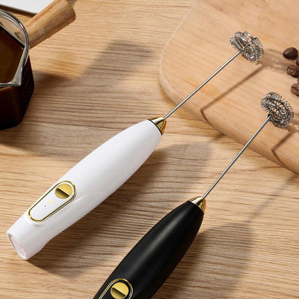 Milk Frother - Practical Kitchen Appliance - Milk Frother - Multifunctional Tool - Multifunctional Electric Mixer - Suitable for Outdoor and Indoor Use.