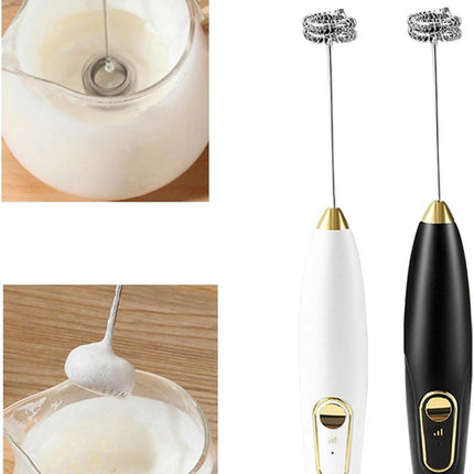 Milk Frother - Practical Kitchen Appliance - Milk Frother - Multifunctional Tool - Multifunctional Electric Mixer - Suitable for Outdoor and Indoor Use.
