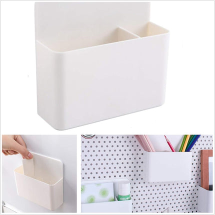 Pen holder - Pen holder - Magnetic whiteboard marker holder - Storage box - Storage box for cooler, school, home, office - Wit.