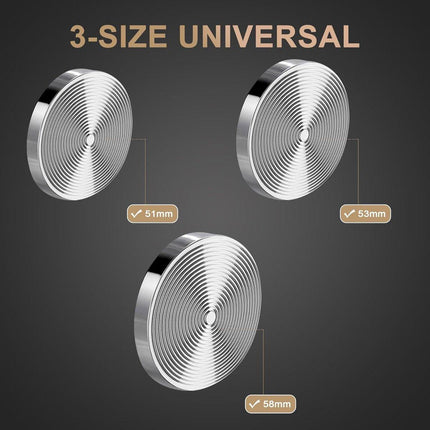 Tamper - Coffee tamper - Espresso tamper - 58 mm espresso tamper - Aluminum and stainless steel espresso tamper - Ergonomic self-leveling tamper - For baristas - Black.