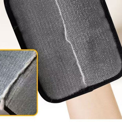 Gloves - Cat - Dog - Pet Hair Removal Gloves - 2 Static Electric Gloves - Reusable - Suitable for Sofas, Furniture, Carpets, Curtains and Car Seats - Black.