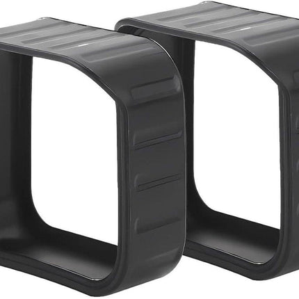 Protective Camera Covers - Pack of 2 Silicone Protectors - Flexible and Lightweight - Scratch Resistant - Made of Silicone - For Security Cameras with Flash.