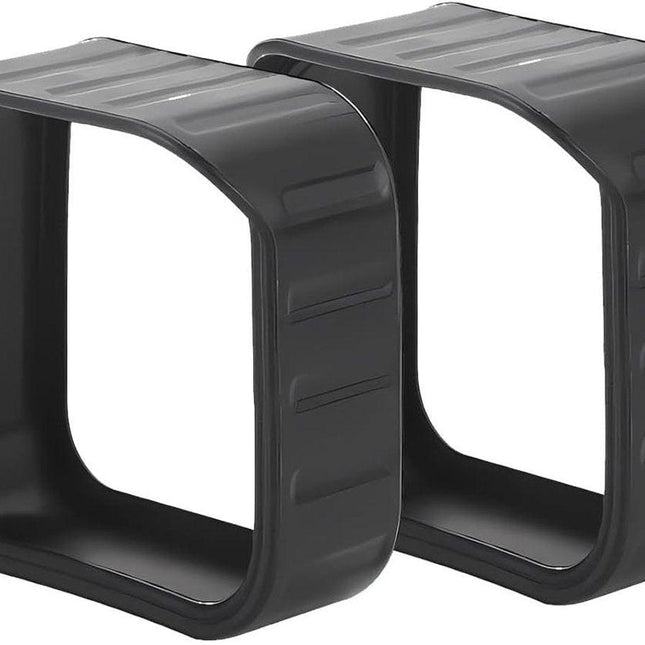 Protective Camera Covers - Pack of 2 Silicone Protectors - Flexible and Lightweight - Scratch Resistant - Made of Silicone - For Security Cameras with Flash.