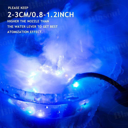12 LED Ultrasonic Mister for Sinks and Decoration.