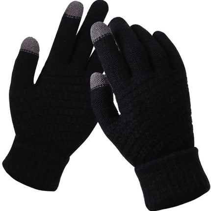 Gloves - Winter Gloves - Outdoor Gloves - Men's Winter Gloves - Warm Winter Gloves for Touchscreen Use - Super Soft and Non-Slip - For Sports, Cycling, Motorcycling - Men's and Women's.