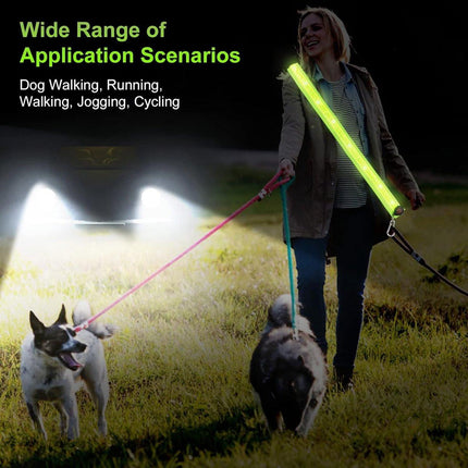 Running light - Chest light - Sports running light - Chest walking light - USB rechargeable - Running vest.