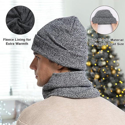 Beanie - Cotton beanie - Warm winter beanie - Scarf - Gloves - Touchscreen gloves - Ski mask - 3-in-1 beanie - Snowboard, skate, riding - Windproof and warm - Soft and comfortable - Warm fleece lining - Neck warmer.