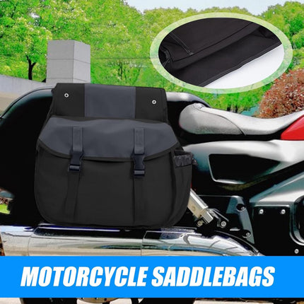 Bicycle pannier - Motorcycle tool bag - Waterproof motorcycle storage - Waterproof rear rack - Large capacity rigid pannier - Ideal for cycling and adventure travel - 107 x 17 cm.