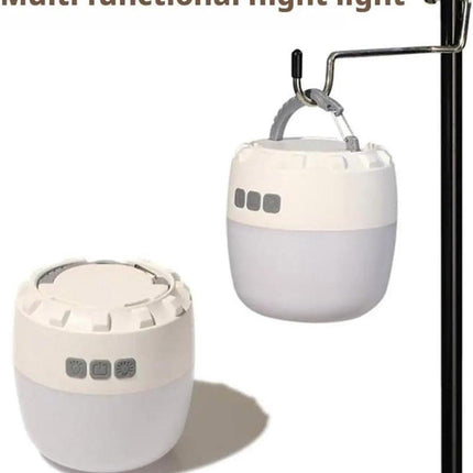Camping lamp - Camping light - Flashlight - Rechargeable camping lamp - Tent light - Rechargeable - 3200mAh - Suitable for hiking and camping.
