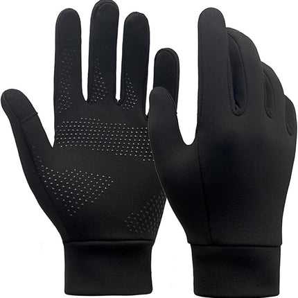 Handlebar muffs - Gloves - Scooter handlebar muffs - Hand warmers for cycling - Winter running gloves for men and women - Touchscreen compatible - Non-slip and lightweight - Suitable for cycling, sports and driving - Black.