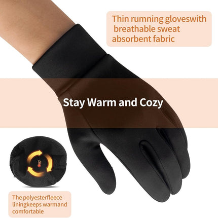 Handlebar muffs - Gloves - Scooter handlebar muffs - Hand warmers for cycling - Winter running gloves for men and women - Touchscreen compatible - Non-slip and lightweight - Suitable for cycling, sports and driving - Black.
