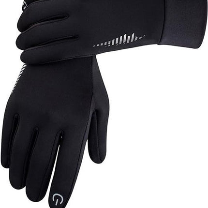 Gloves - Cycling gloves - Winter gloves - Waterproof gloves - Warm winter gloves - Windproof gloves - For driving - Biking - Skiing and working outdoors in cold weather - For men and women - Touchscreen compatible (M)