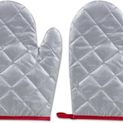 Ironing gloves for garment steamers, set of 4, flexible, steam-resistant, heat-resistant, waterproof, for garment steamers - Silver2.