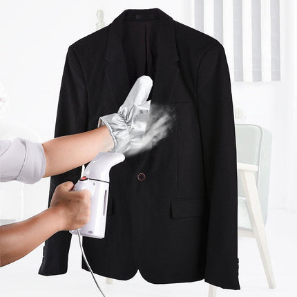 Steam ironing gloves, set of 4, flexible, steam-resistant, heat-resistant, waterproof, for garment steamers - Silver1.