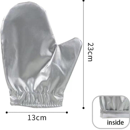 Steam ironing gloves, set of 4, flexible, steam-resistant, heat-resistant, waterproof, for garment steamers - Silver1.