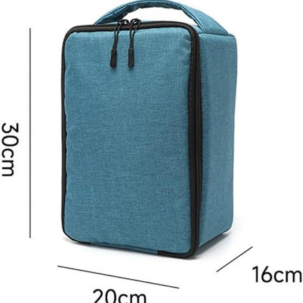 DSLR Camera Bag - Padded, Waterproof and Portable Protective Bag - Ultra-Thick and Drop-Resistant Bag (Black).
