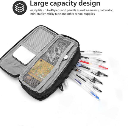 Pencil case - Pouch - Cases - Makeup bag - Adult pencil case - Makeup bag - Pencil case - School pencil case - Leather pencil case - Pencil case for boys - Pencil case for girls - School cases.