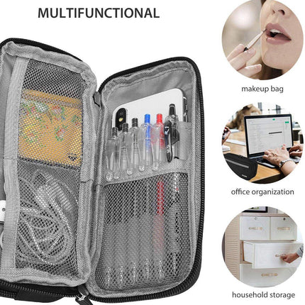 Pencil case - Pouch - Cases - Makeup bag - Adult pencil case - Makeup bag - Pencil case - School pencil case - Leather pencil case - Pencil case for boys - Pencil case for girls - School cases.