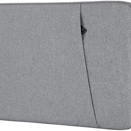 15.6-inch Laptop Sleeve - Protective Case - Laptop Storage Bag - Shockproof - Scratch-resistant - Splash-proof - Gray.