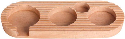 Espresso press holder -  Espresso press holder - 58mm wooden coffee press holder - Espresso tools for kitchens, cafes and restaurants.