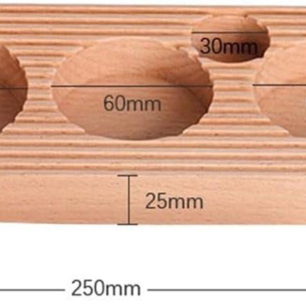 Espresso press holder -  Espresso press holder - 58mm wooden coffee press holder - Espresso tools for kitchens, cafes and restaurants.