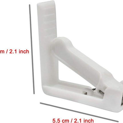 Tablecloth clips - For outdoor use, garden, picnics, weddings, parties, buffets and restaurants - Wit..