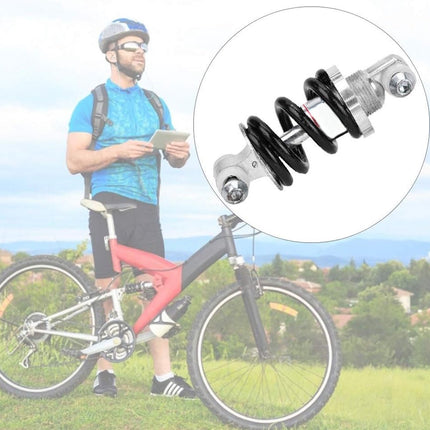 Bicycle shock absorber - Rear bicycle spring shock absorber - Metal - Mountain bike rear suspension shock absorber - Spring shock absorber - Bicycle parts - 650 lbs.