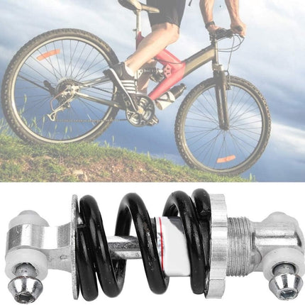 Bicycle shock absorber - Rear bicycle spring shock absorber - Metal - Mountain bike rear suspension shock absorber - Spring shock absorber - Bicycle parts - 650 lbs.