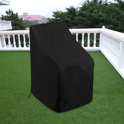 Garden chair cover, stackable chair cover, cold weather protection cover, garden chair cover, UV protection cover for garden furniture, 64 x 64 x 120 cm.