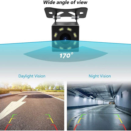 Rearview camera - Parking sensors.