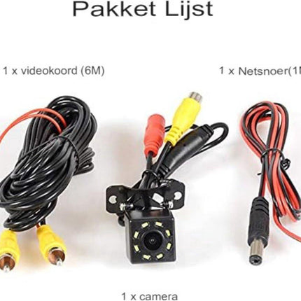 Rearview camera - Parking sensors.