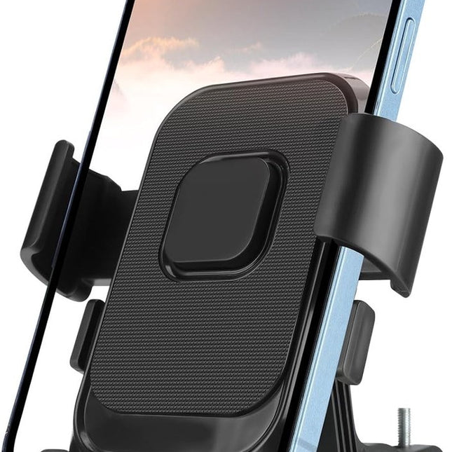 Bicycle Phone Holder - Motorcycle Phone Holder - 1 Second Automatic Locking - 360 Degree Rotating Bicycle Handlebar Phone Holder - Suitable for Mountain Bikes, Electric Scooters, and Other Models