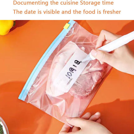 90 pcs Food Storage Bags - Zippered Freezer Bags - Freezer Bags - Stand Zippered (23*14cm).