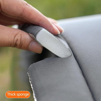 Gray Cat and Dog Bed, Waterproof Insulated Durable Pet House, Compatible with Cats and Dogs, Winter Pet Basket, 33x33cm.