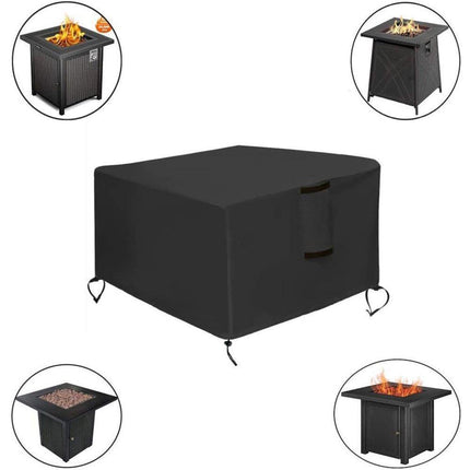 Waterproof 420D Oxford Outdoor Furniture Cover UV Dust Protection for Tables Chairs and Grill, 76 cm x 76 cm x 63 cm.