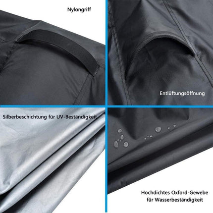 Waterproof 420D Oxford Outdoor Furniture Cover UV Dust Protection for Tables Chairs and Grill, 76 cm x 76 cm x 63 cm.