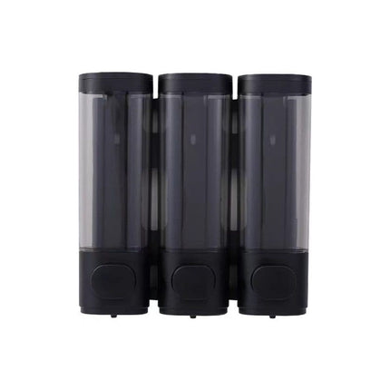3-Pack Wall Mounted Soap Dispenser for Shampoo & Soap, 300ml x3, White.