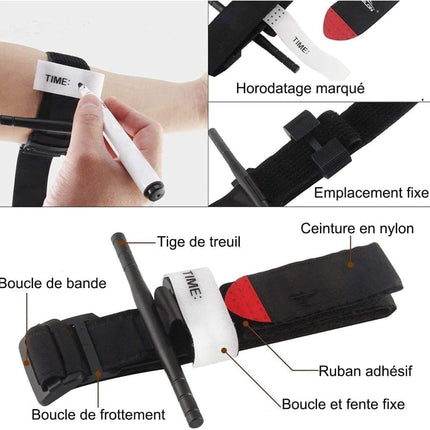 Emergency Tourniquet Kit for Bleeding Control, Hunting and Hiking.