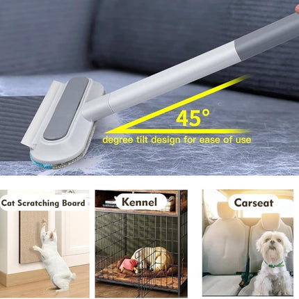 Pet Fur Remover 4-in-1, Multifunctional Brush for Dogs, Compatible with Furniture Car Sofa Clothes.